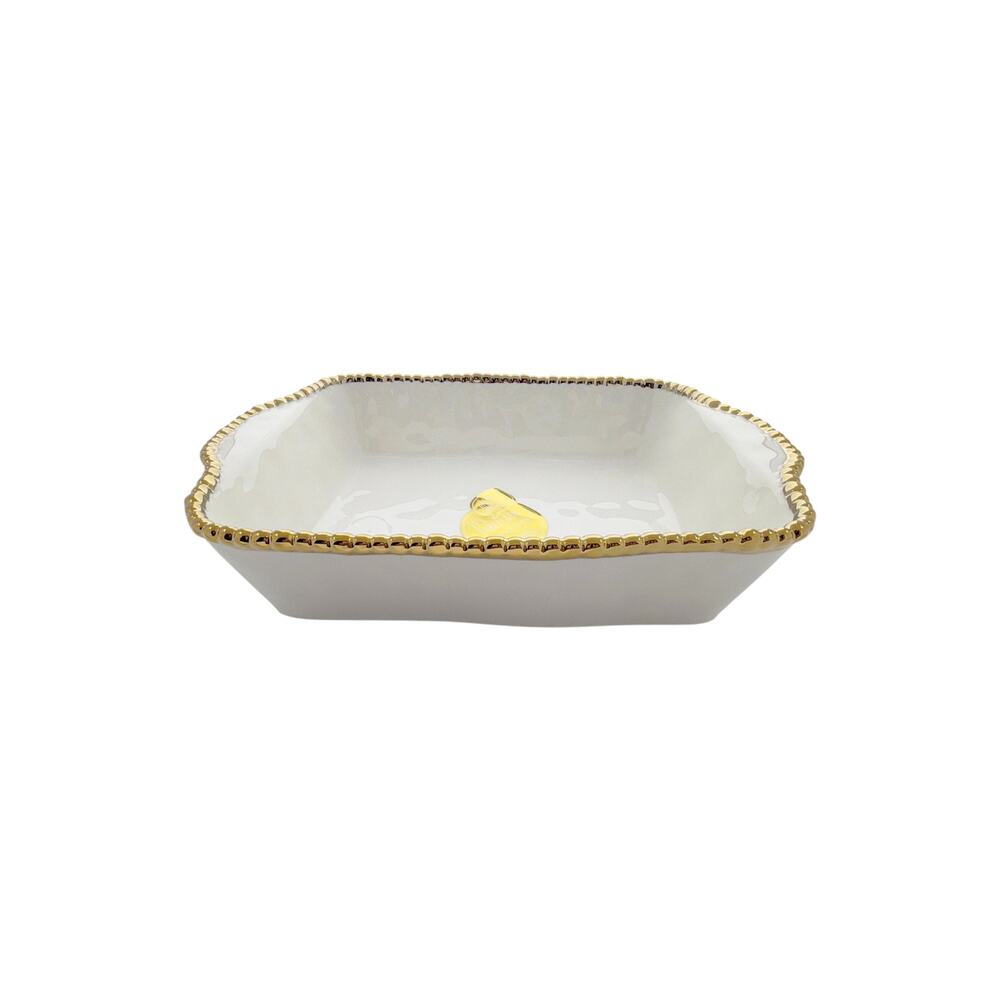 PAMPA BAY Golden Salerno 11" X 9" Rectangular Baking Dish - Picture 5 of 11